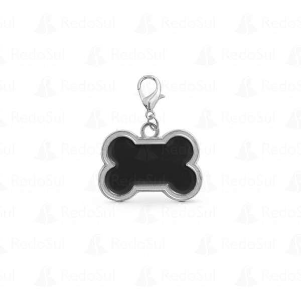 Chaveiro personalizado em formato de osso